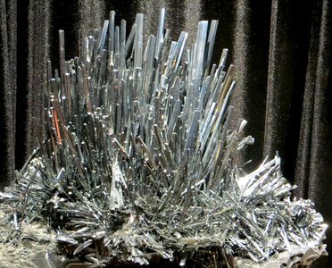 silvery crystals photo