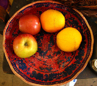 fruit in bowl photo