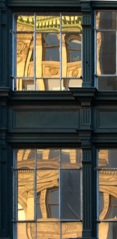 window reflection