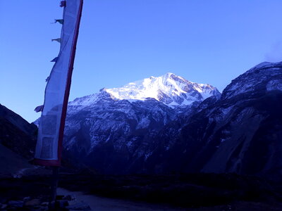 Himalayas at Manang photo