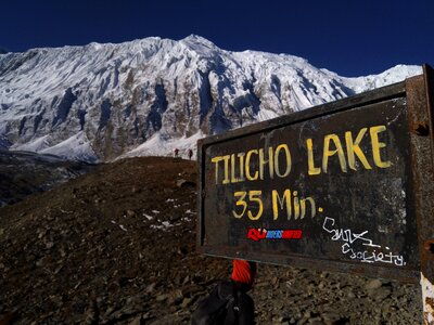 Tilicho Lake Direction photo