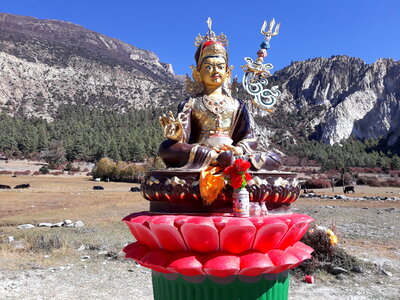 God at Manang photo