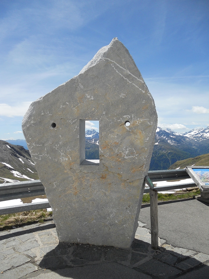Sculpture austria mountain