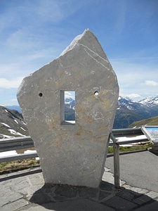 Sculpture austria mountain