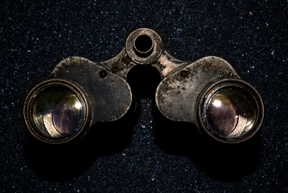 Antique binoculars