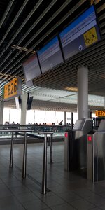 Terminal at schiphol airport photo