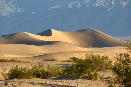 Death Valley sand dunes photo
