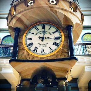 Clock in Sydney photo