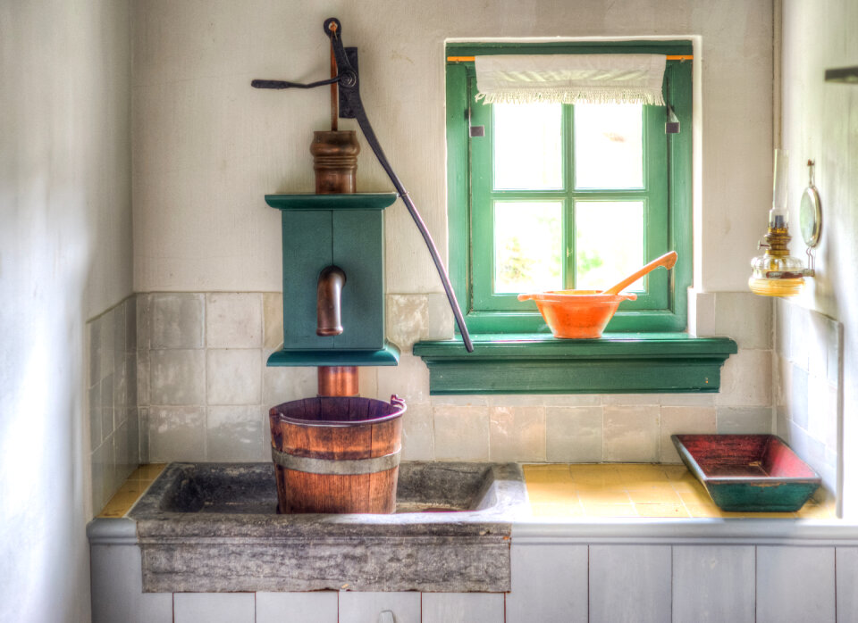 Vintage Dutch kitchen