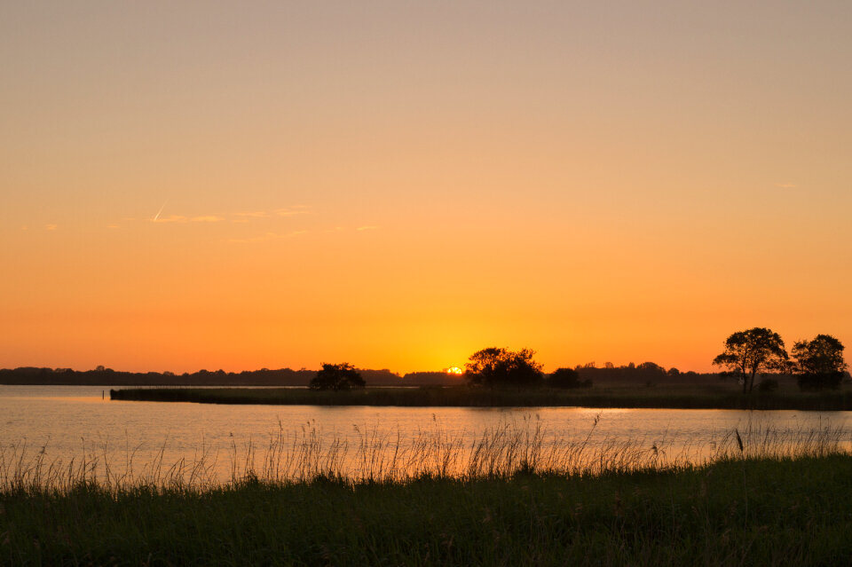 Beautiful landscape at sunrise