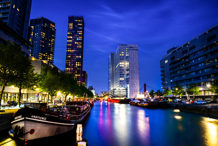 Rotterdam long exposure photo