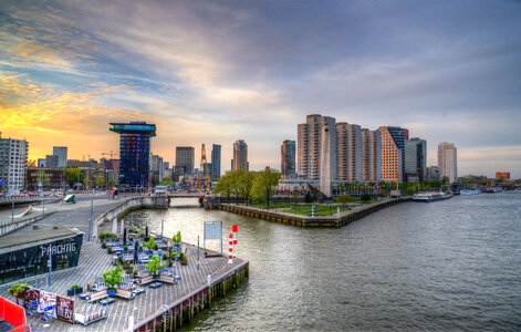 Downtown Rotterdam photo