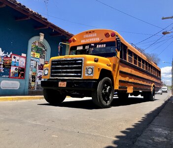 Public bus in Granada | Nicaragua photo