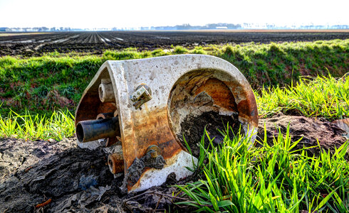 Left behind toilet photo