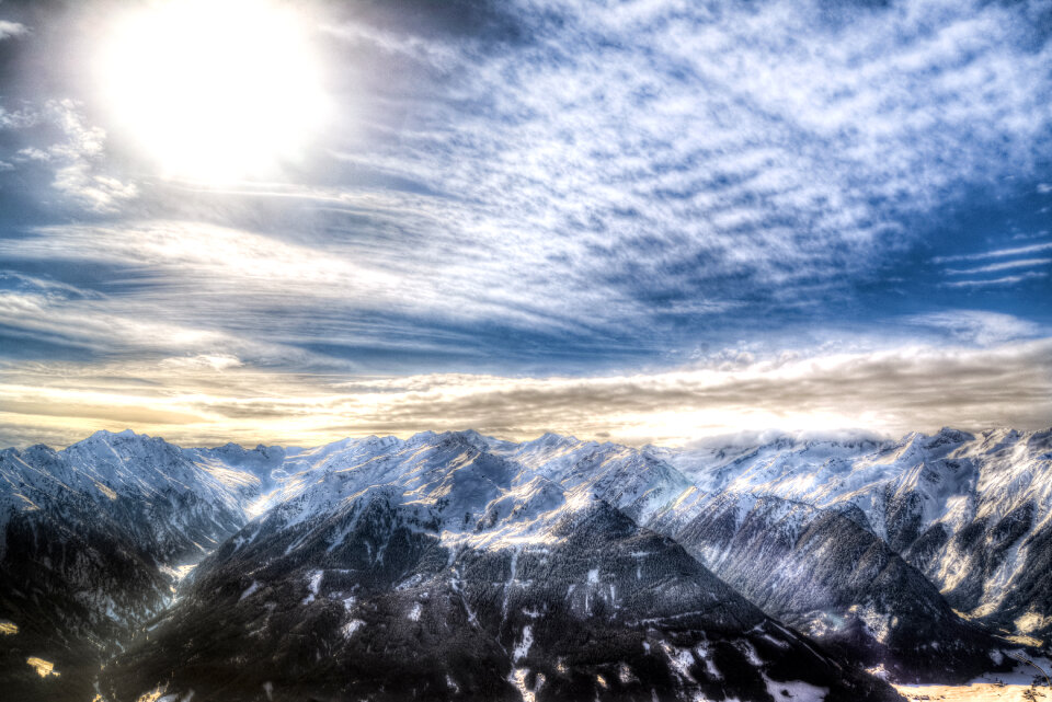 The Alps in HDR