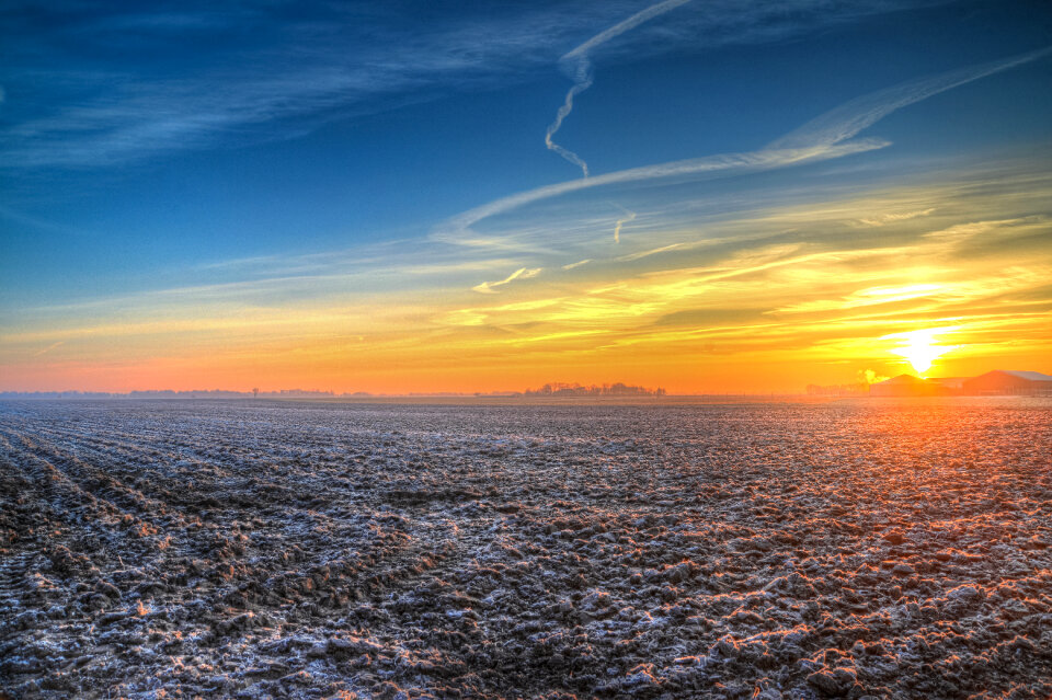 Cold sunrise photo