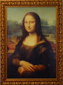 Copy of the Mona Lisa photo