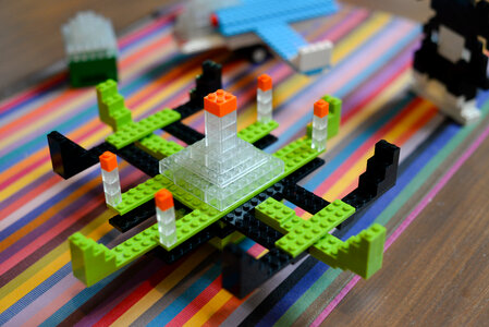 Lego UFO photo