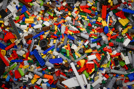 Lego bricks photo