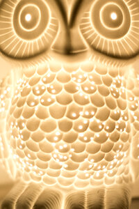 Owl lamp photo