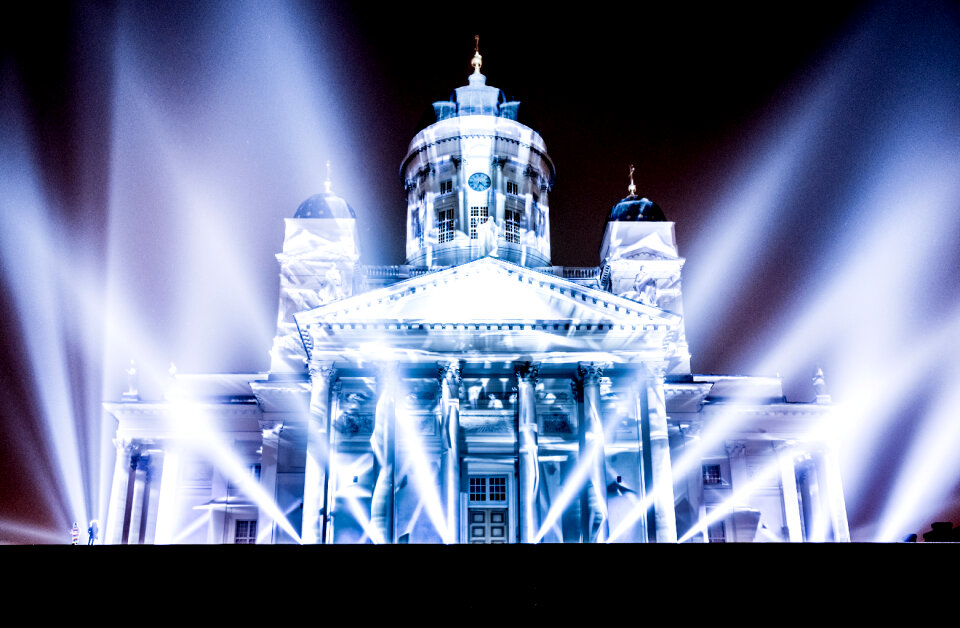 Helsinki Lux festival photo