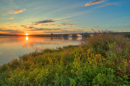 Sunrise on the River photo