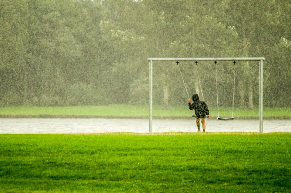 Swingin in the rain photo