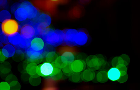 Blurred lights photo