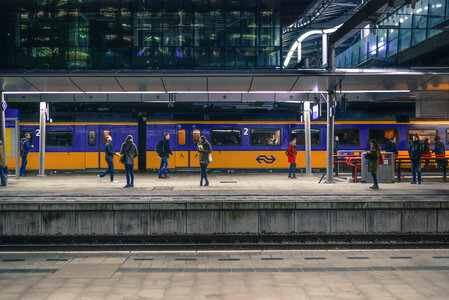 Train station Zwolle photo