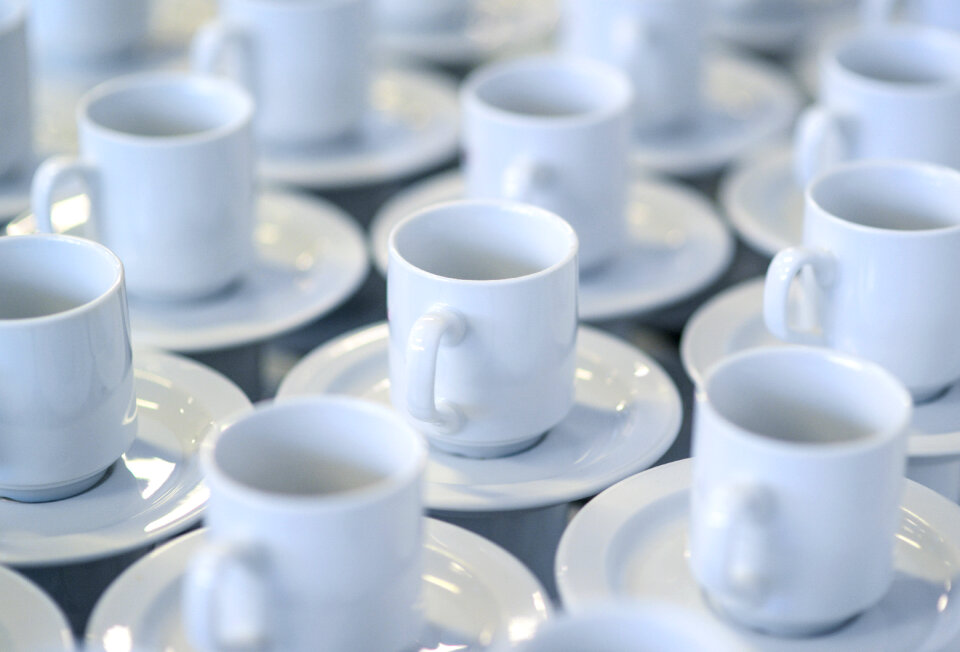 Stacked coffee cup