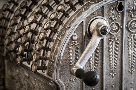 Vintage cash register photo