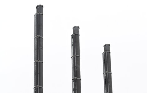 Factory chimney photo
