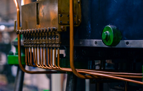 Copper machine photo