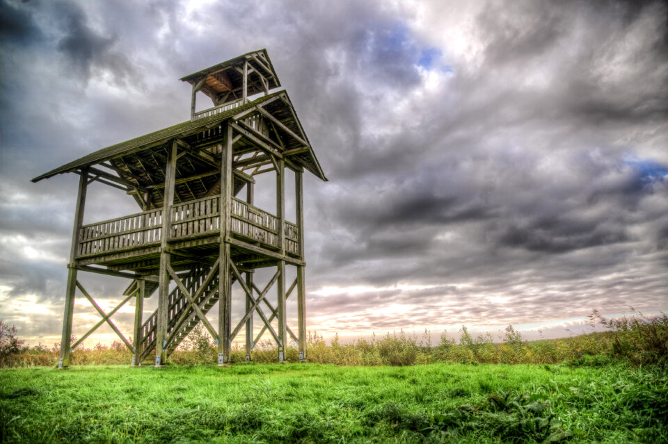 Bird watchers house