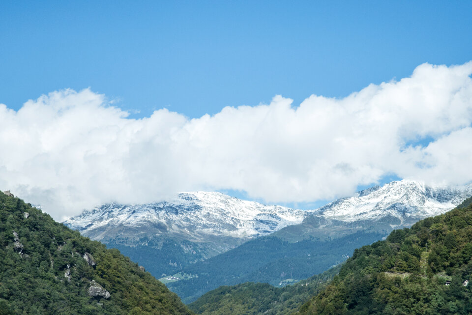 Swiss and the mountains