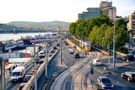 Budapest traffic photo
