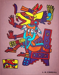 Trickster incas bird