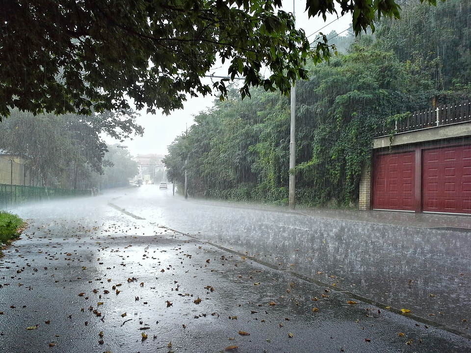 Wet weather storm
