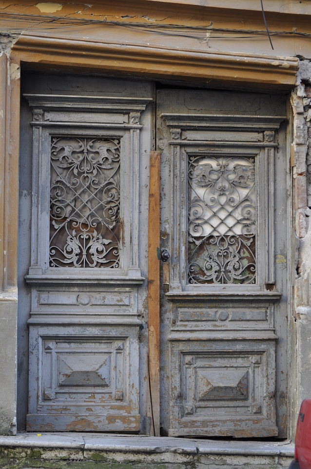 Old haunting door