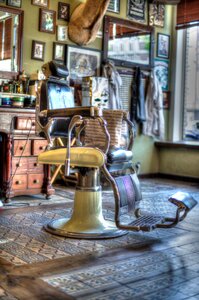 Barber chair photo