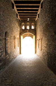Medieval gate photo