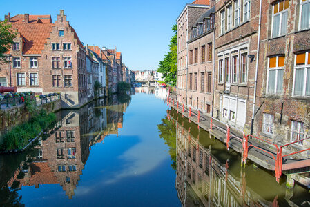 River in Ghent photo