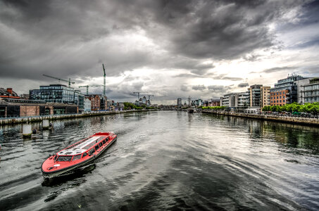 Dublin cityscape photo