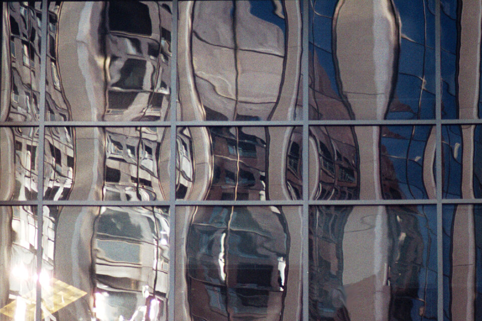 building reflection