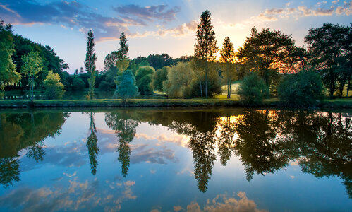 French lake photo