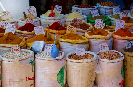 Spices from North Africa photo