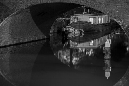 Canal boat photo