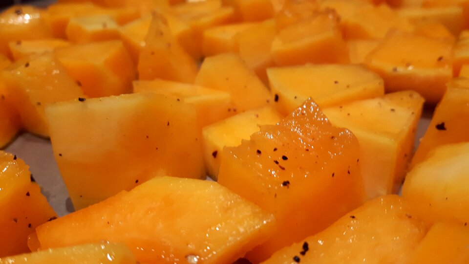 Pumpkin to be roasted
