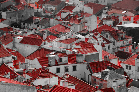 Rooftops of Lisbon photo