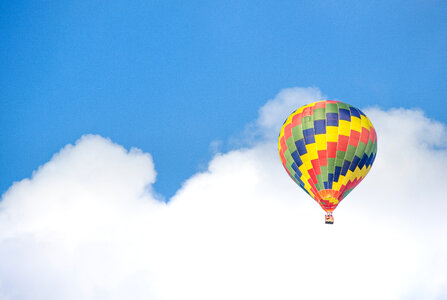 Hot air balloon photo